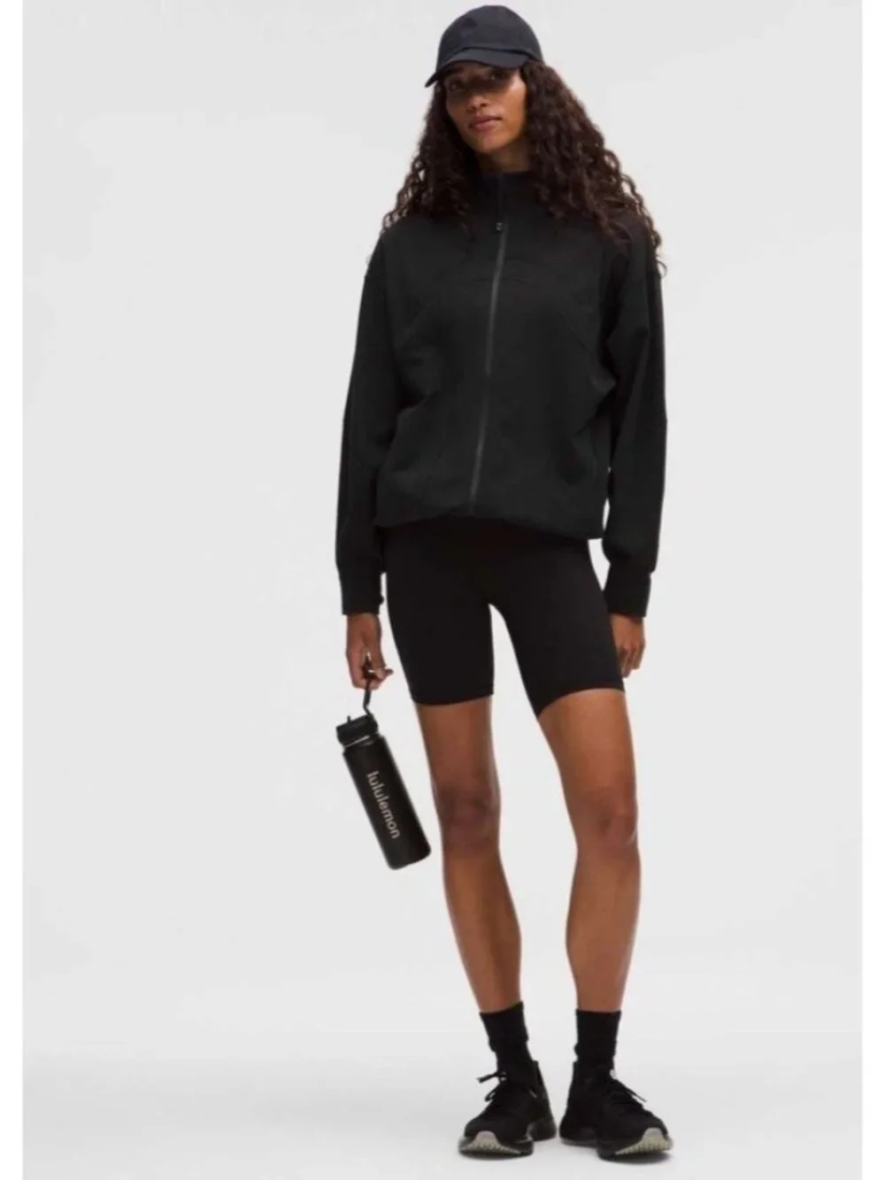 Lululemon Define Relaxed Fit Luon Jacket Womens Size 0 Black LW3HD3S Full Zip - Picture 10 of 16